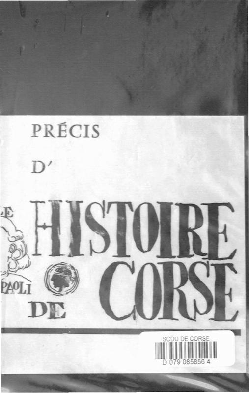 >Précis d'histoire de Corse