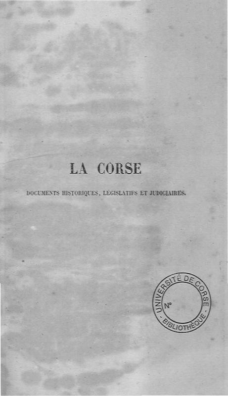 >La Corse