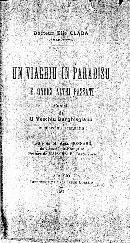 >Un viaghiu in paradisu