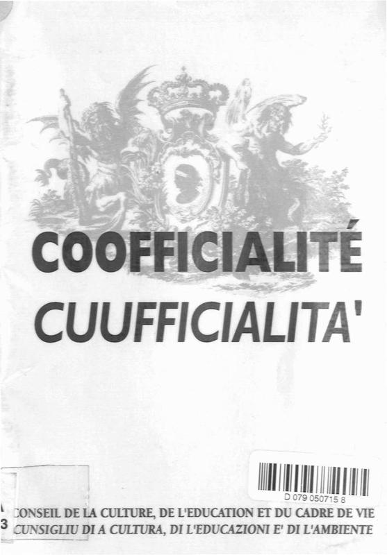 Coofficialité