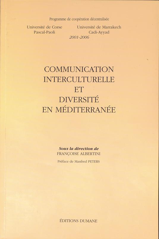 Communication interculturelle et diversité en Méditerranée