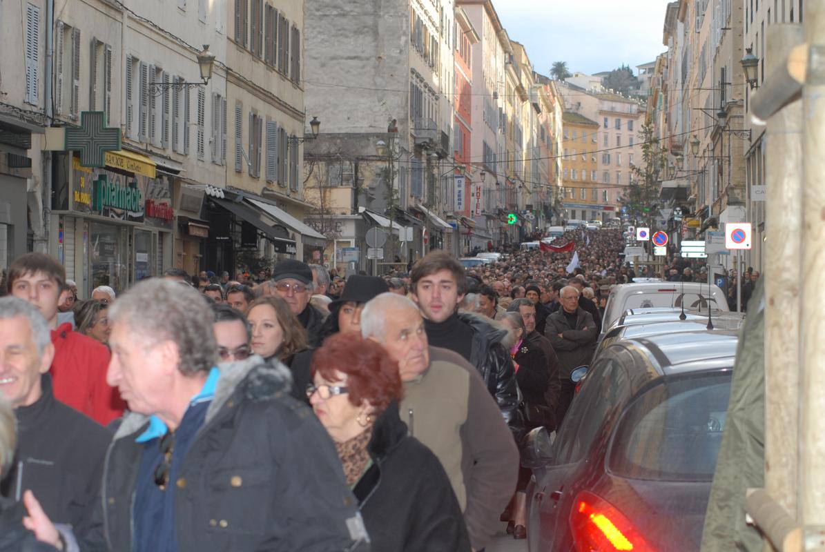Fonds Amadori – Bastia – Manifestation des Arrêtés Miot (2013)