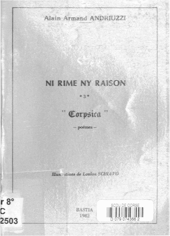>Ni rime ni raison. Corsica