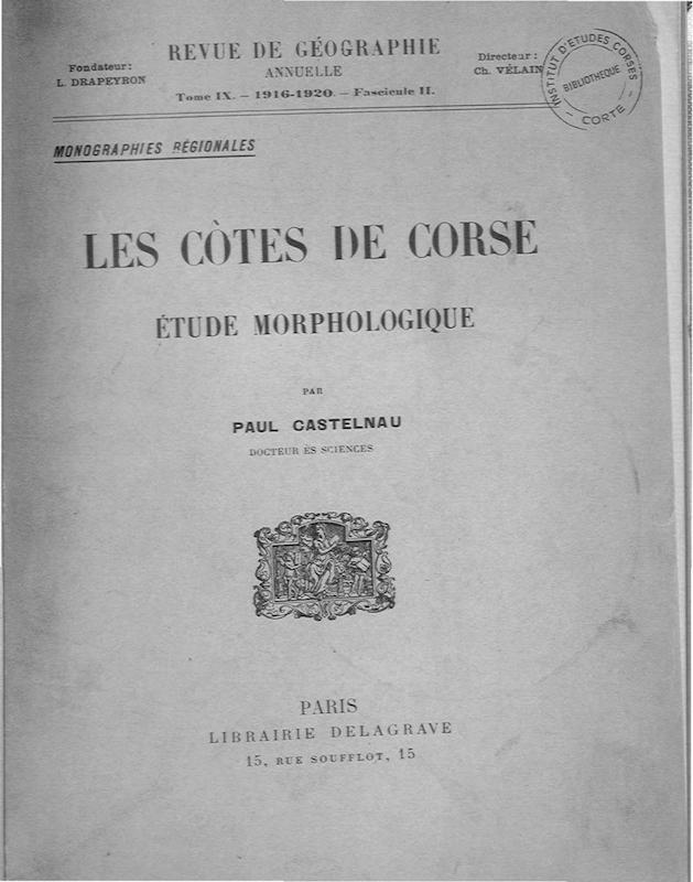 >Les côtes de Corse