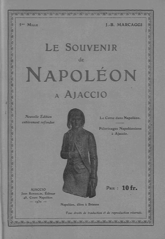 Le souvenir de Napoléon à Ajaccio