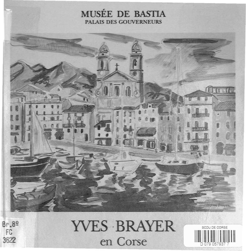 >Yves Brayer en Corse: aquarelles