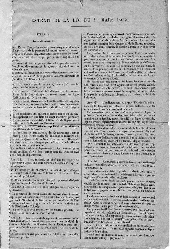 >Notes de service aux colonies (Joseph-Antoine Canasi)