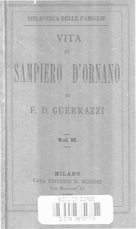 >Vita di Sampiero d'Ornano
