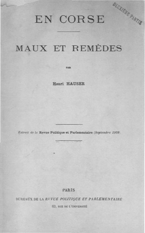 >En Corse