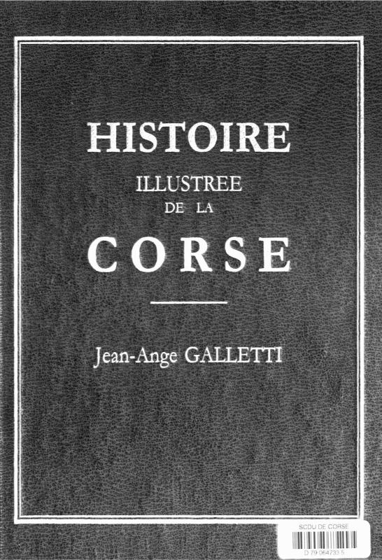 >Histoire Illustrée de la Corse