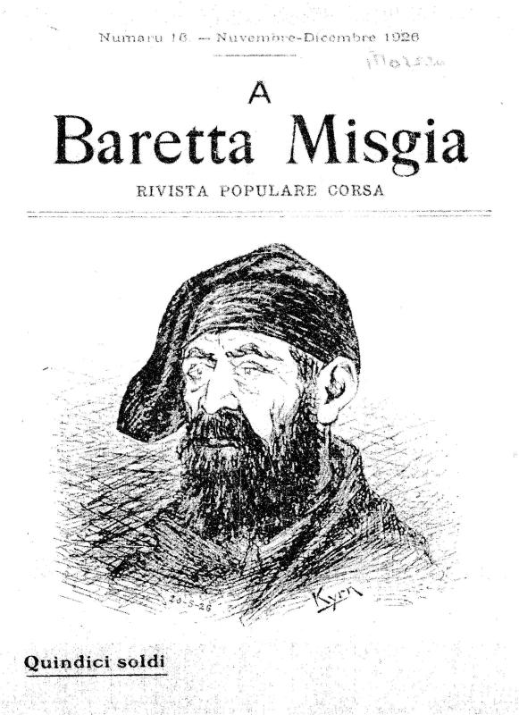 >A Baretta Misgia Novembre Décembre 1926