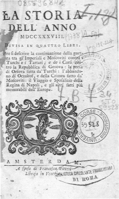 >La storia dell anno