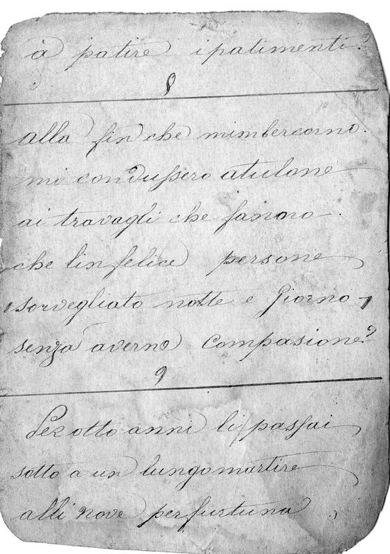 Documents familiaux anciens: lettres de l'époque impériale (Joseph-Antoine Canasi)