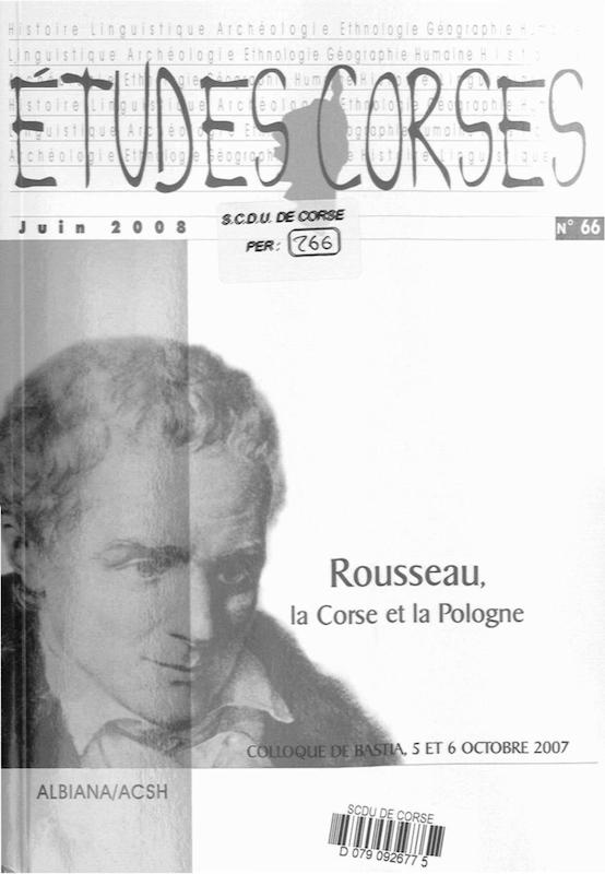 >Études Corses n°66