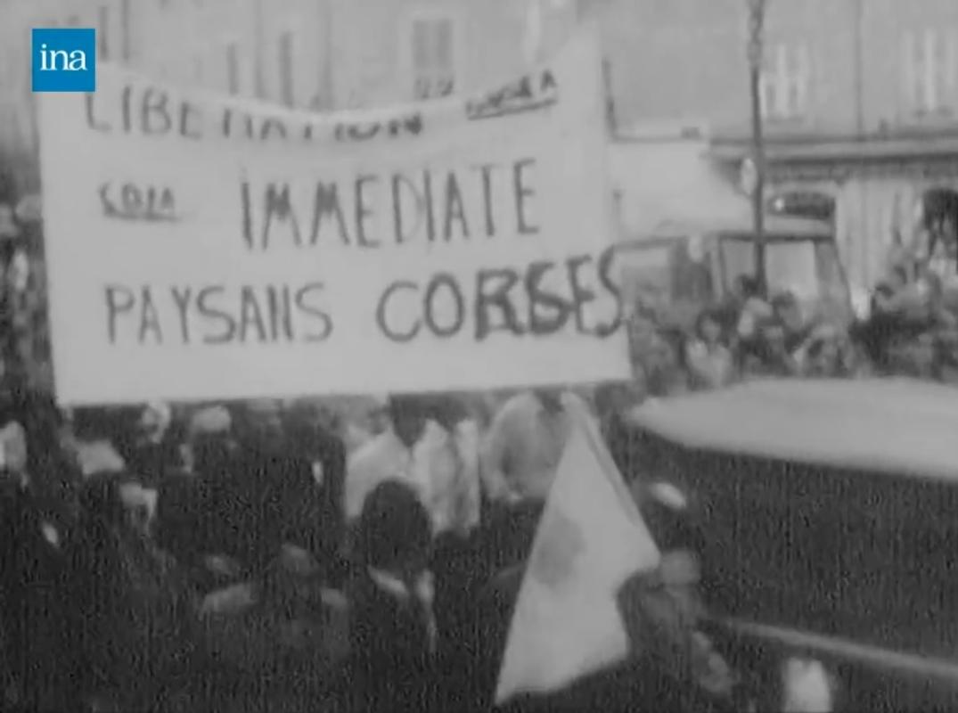 Manifestations d'agriculteurs en Corse