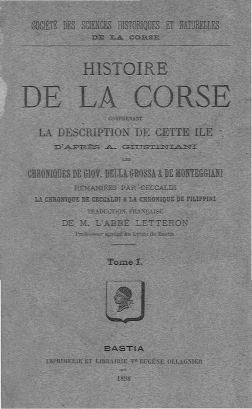 >Bulletin de la Société des Sciences Historiques et Naturelles de la Corse,1888