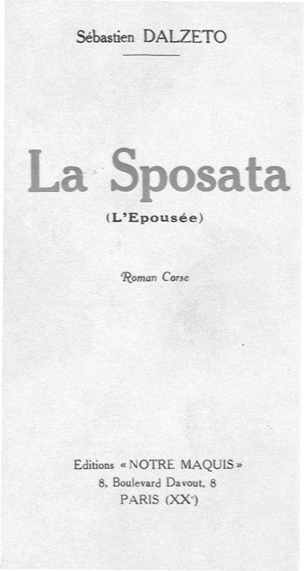 >La sposata
