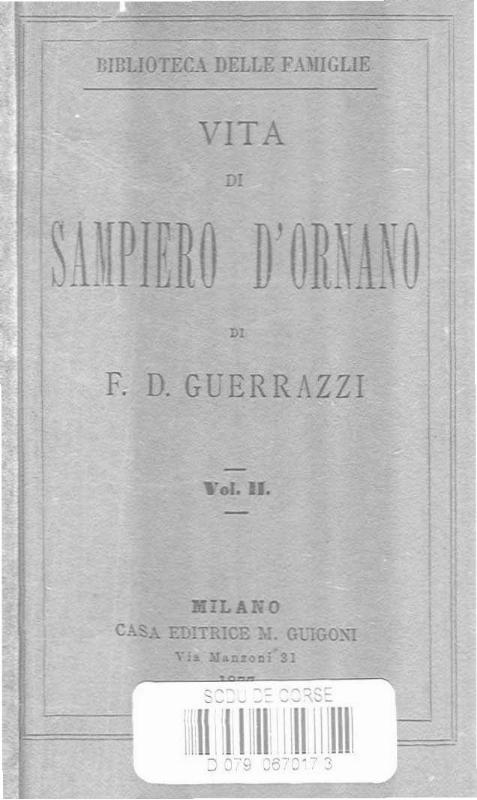 >Vita di Sampiero d’Ornano - Vol II