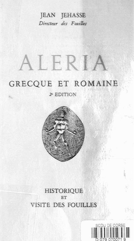 Aleria grecque et romaine