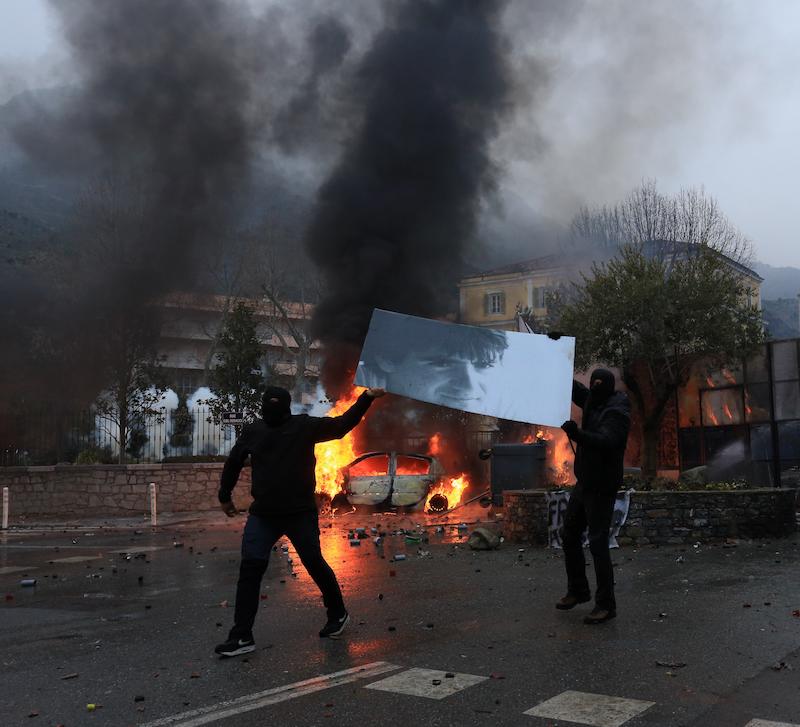 >Violences en marge de la manifestation pour Yvan Colonna (photo 21)