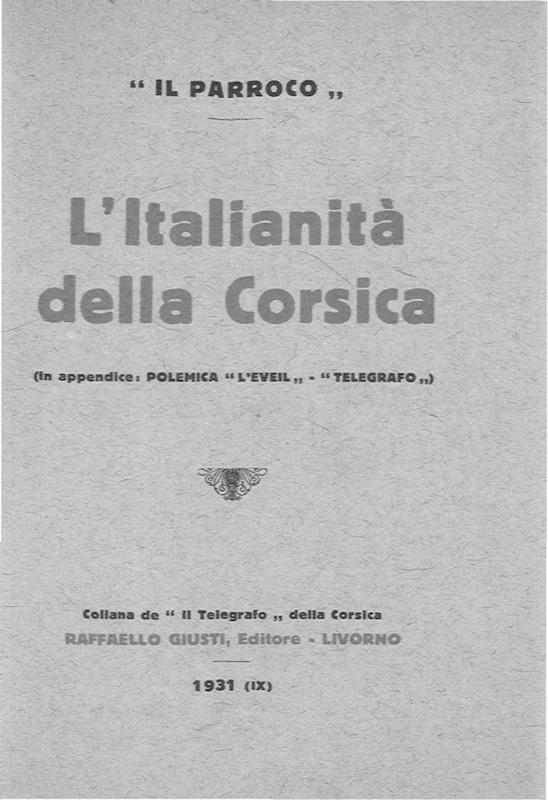 >L'Italianità della Corsica