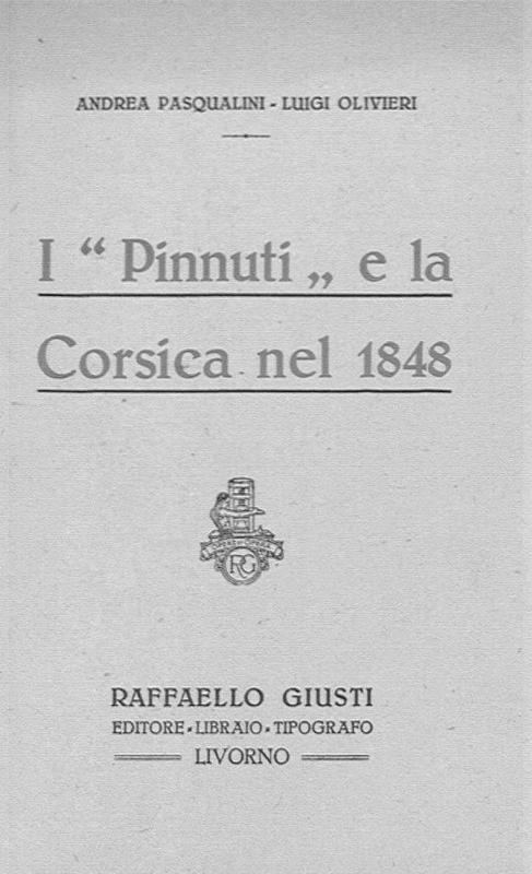 >I pinnuti e la Corsica nel 1848