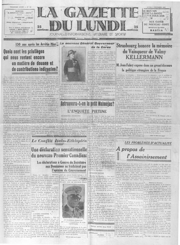 La Gazette du lundi (1935-12)