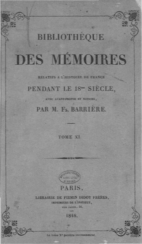 >Mémoires du Général Dumouriez. Tome 11