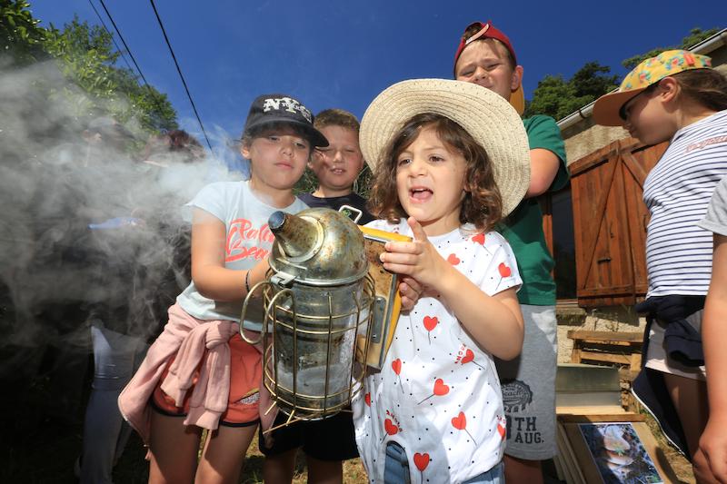 >Les enfants à la découverte du miel (photo 13)