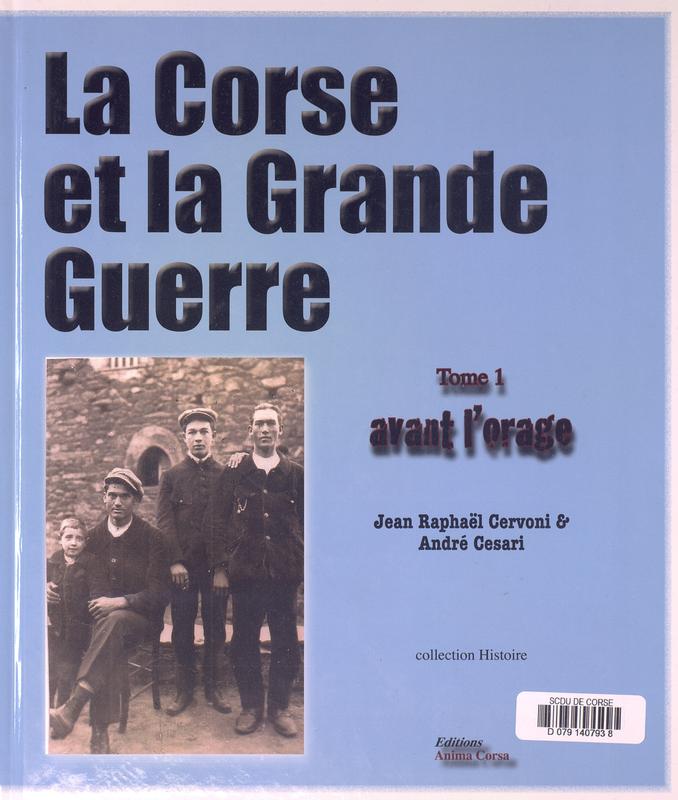 >La Corse et la Grande guerre