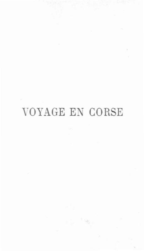 >Voyage en Corse