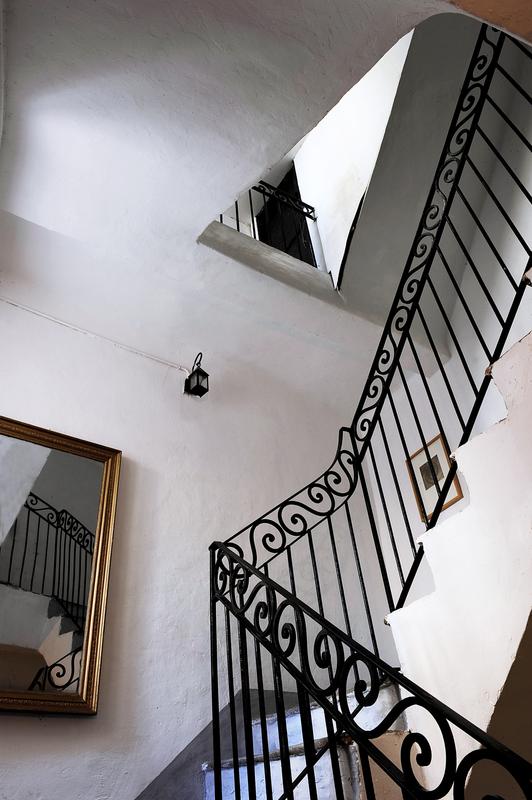 >Escalier de la maison Rivarola