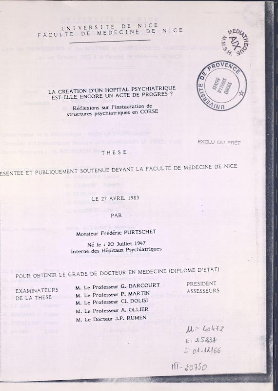 >La création d'un hôpital psychiatrique est-elle encore un acte de progrès ?