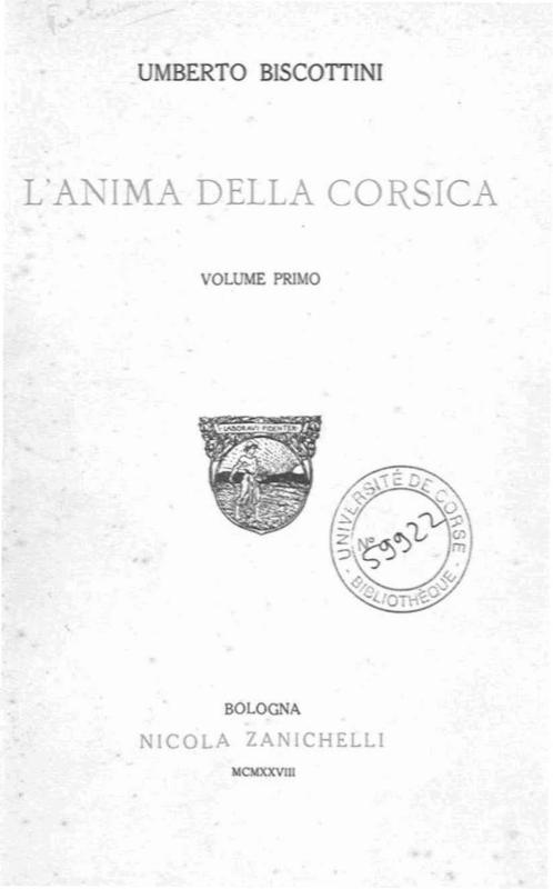 >L'anima della Corsica
