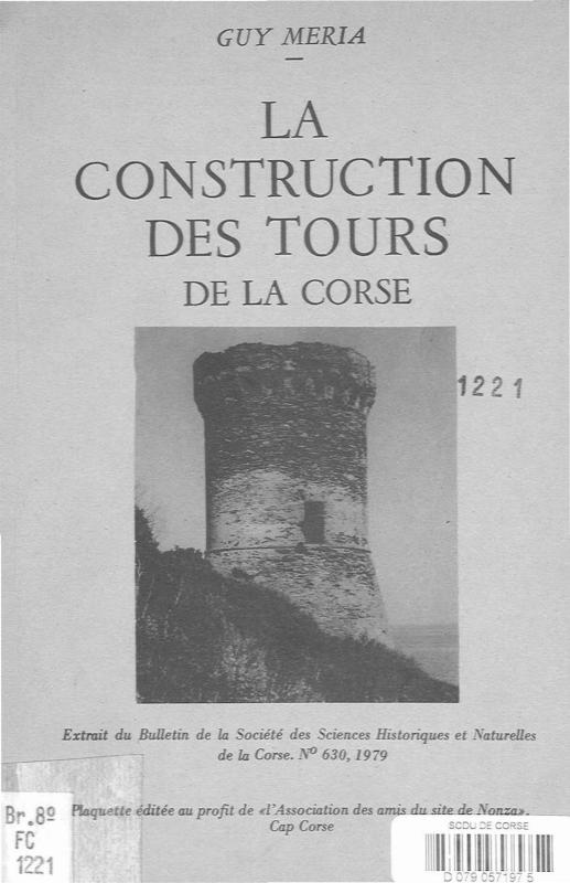 >La construction des tours de la Corse
