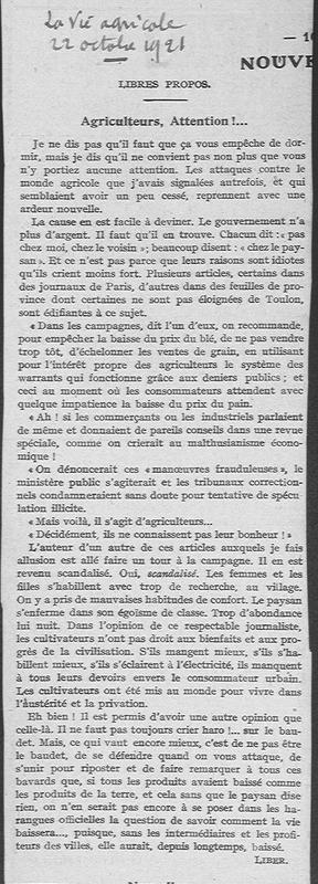 Extraits d'articles de journaux (Joseph-Antoine Canasi)