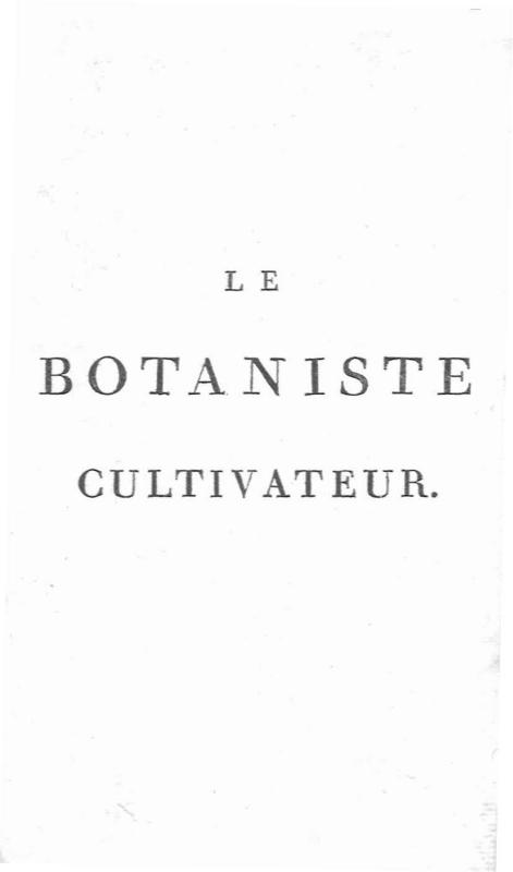 >Le botaniste cultivateur, Tome 3