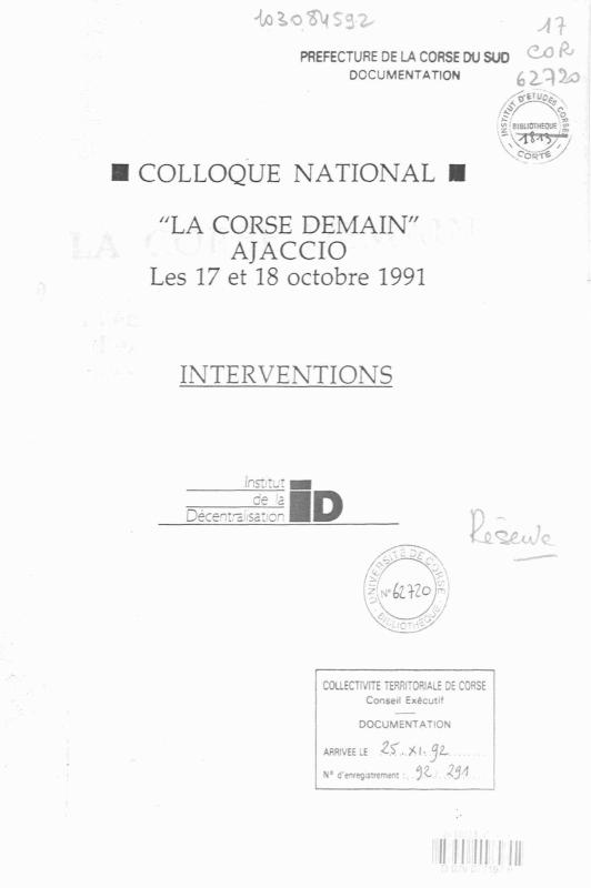 >Colloque National 