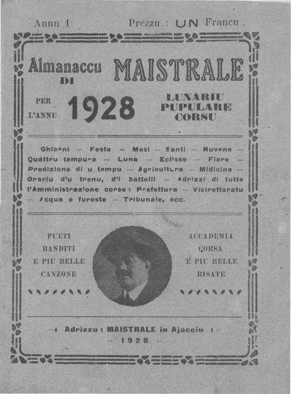 Almanaccu di Maistrale (1928, 1929, 1932, 1933, 1934, 1936, 1937, 1938, 1939)