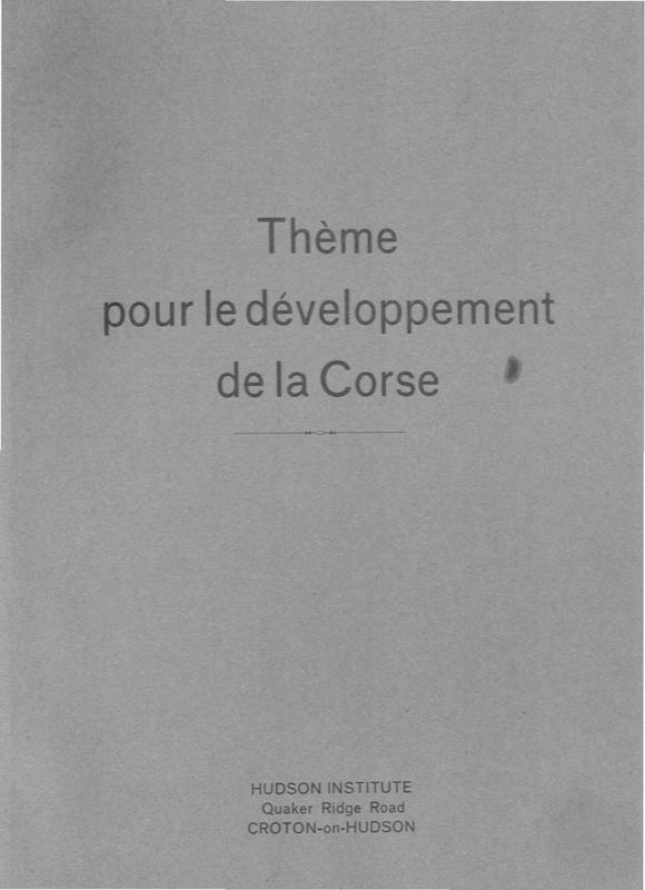 >Thème pour le développement de la Corse