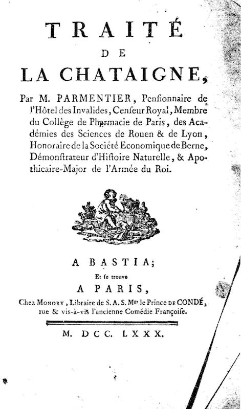 >Traité de la châtaigne