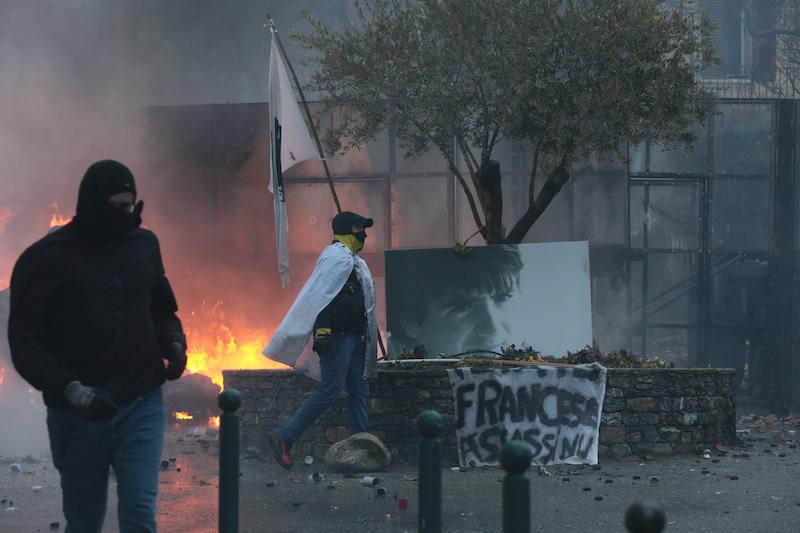 >Violences en marge de la manifestation pour Yvan Colonna (photo 14)