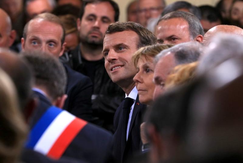 >Emmanuel Macron à Cozzano et en plaine orientale