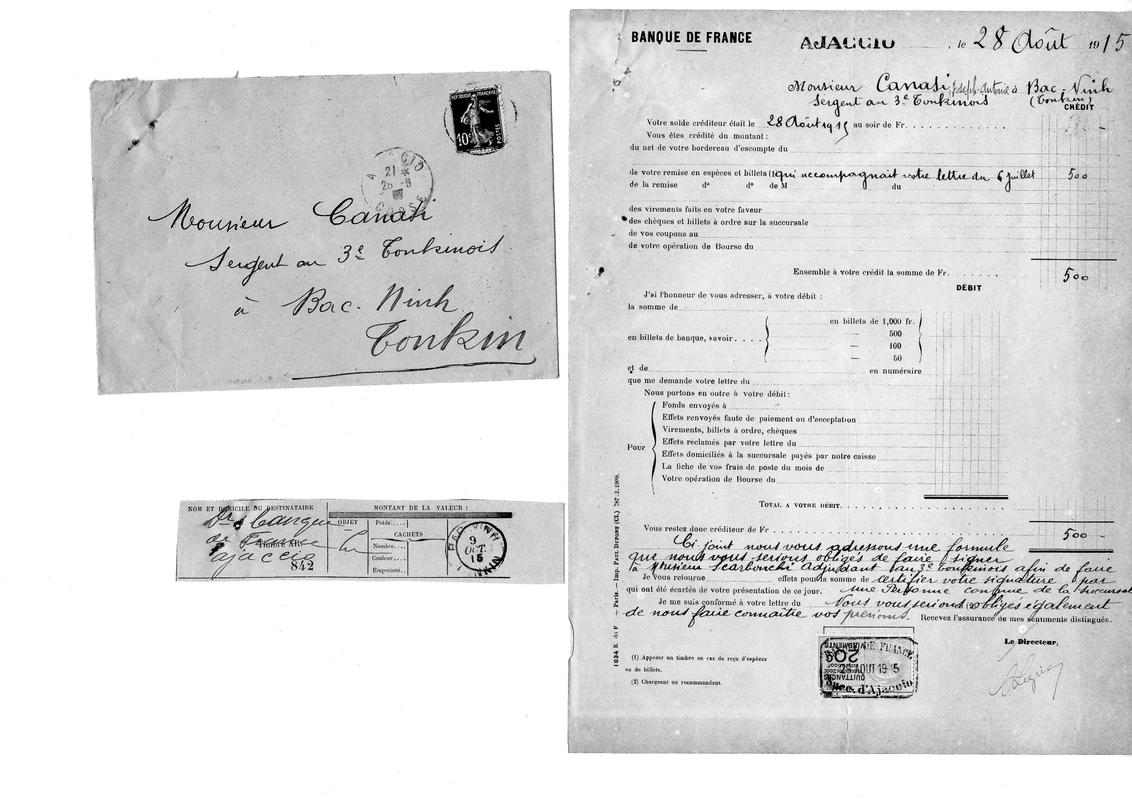 Documents personnels : médaille de la reconnaissance (Don-Ange Canasi)