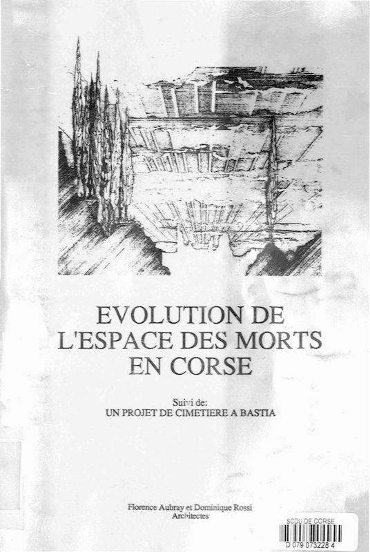 >Évolution de l'espace des morts en Corse