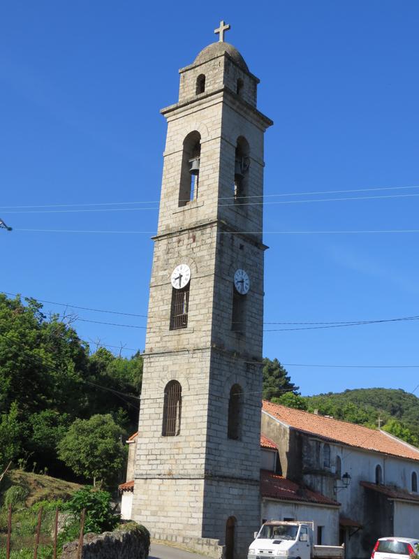 Clocher de l'église Sainte-Marie (Corso)