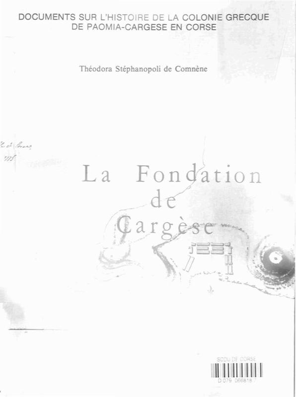 >La Fondation de Cargèse