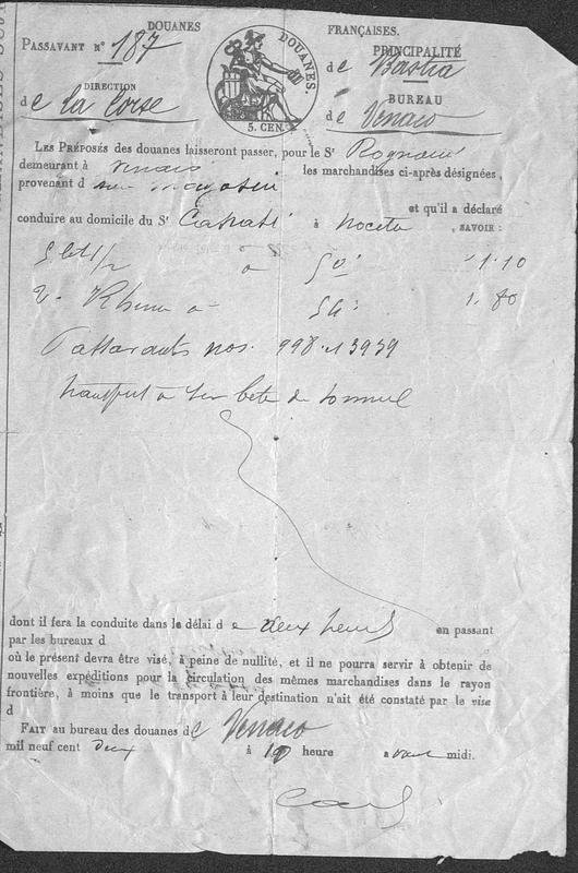 Documents personnels : mariage (Joseph-Antoine Canasi)