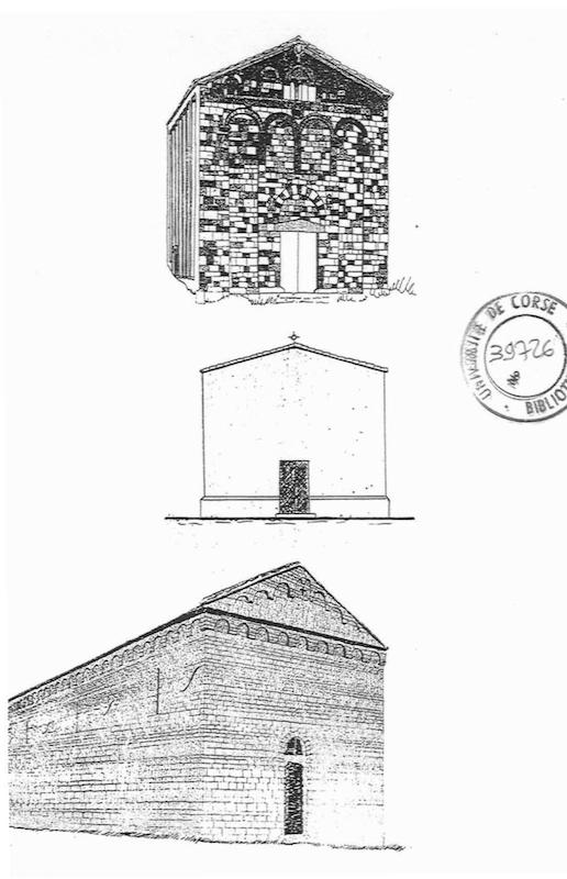 >Trois églises romanes en Corse