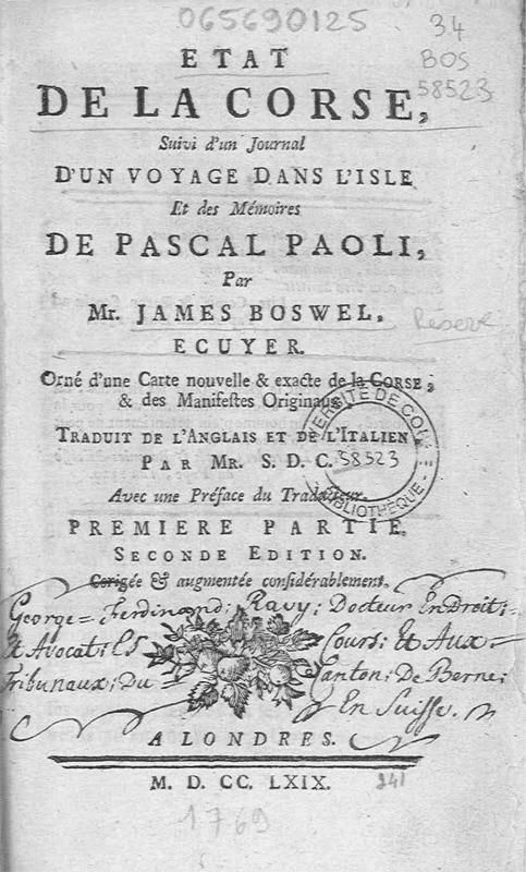 >État de la Corse